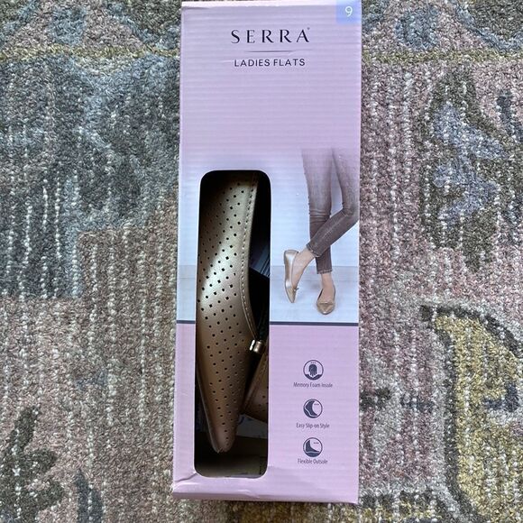 Serra Ladies Flats Shoes  - Picture 1 of 4